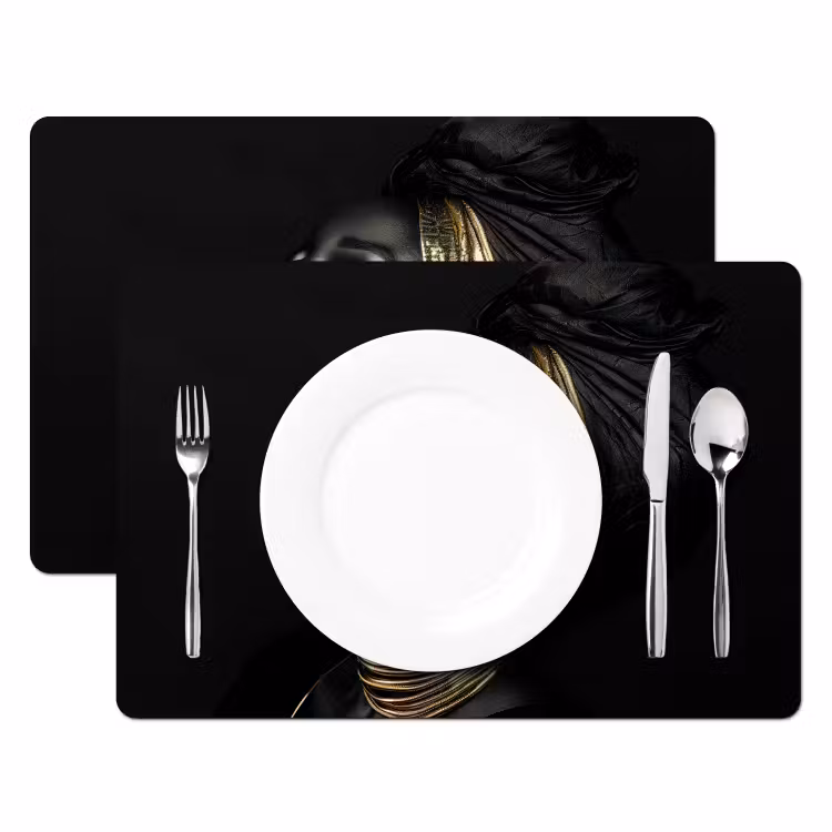 Placemat vinyl - Gouden Dromen in Duisternis — 2