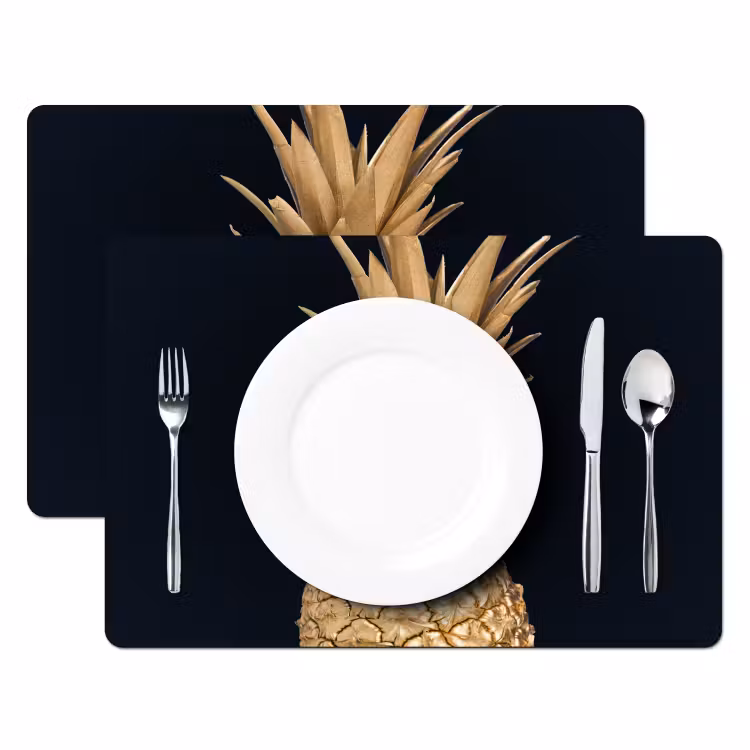 Placemat vinyl - Gouden tropische vrucht — 2