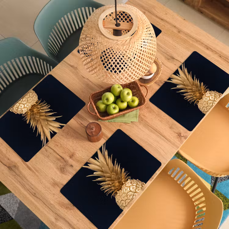 Placemat vinyl - Gouden tropische vrucht — 3