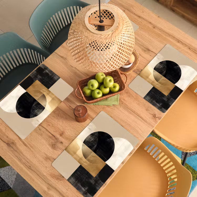 Placemat vinyl - Harmonie in Vier Delen — 3