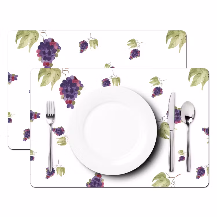 Placemat vinyl - Wijnstok Wals — 2