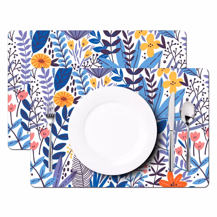 Placemat vinyl - Winterse Bloesem — 2