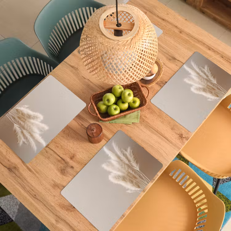 Placemat vinyl - Zachte Pampas Licht — 3