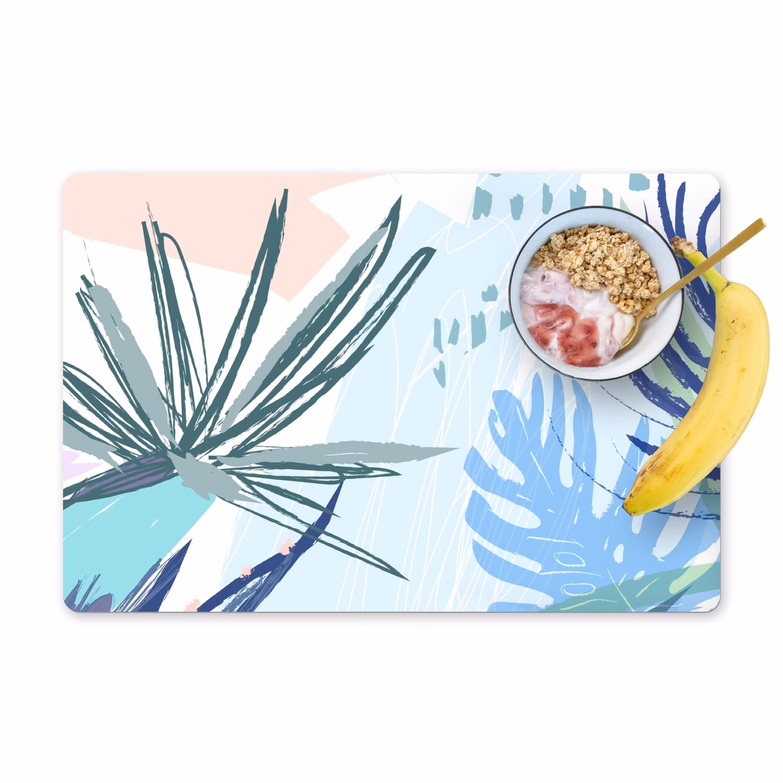 Placemat vinyl - Tropische Aquarel Impressie — 1