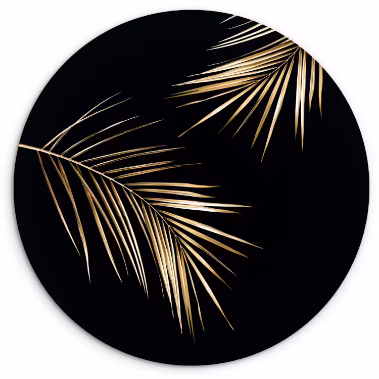 Muurcirkel - Gouden palmtakken — 1