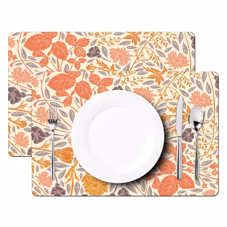 Placemat vinyl - Herfstgloed Botanisch — 2