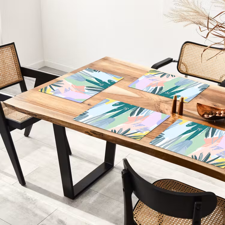 Placemat vinyl - Pastel Flora — 4