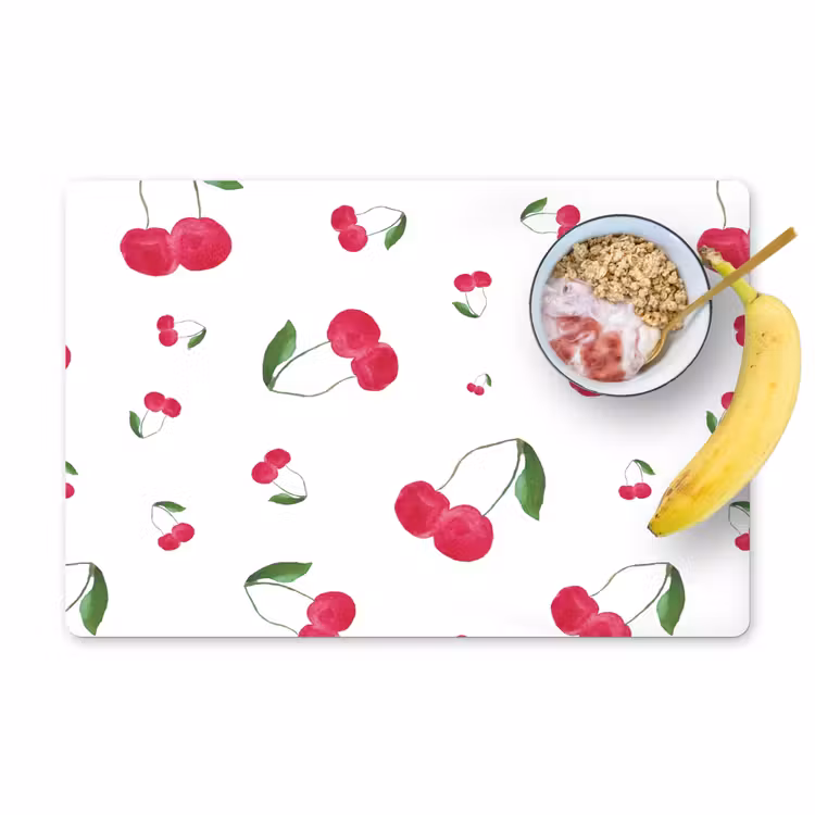 Placemat vinyl - Zoete Kersen Dans — 1