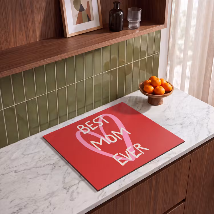 Inductie beschermer - Moeder - Quote - Hartje - Rood — 4