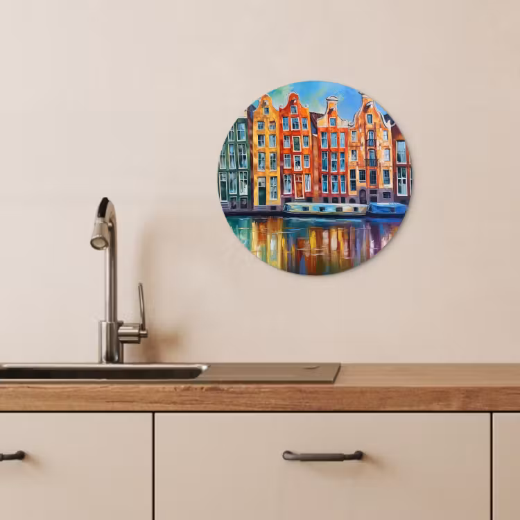 Muurcirkel - Amsterdamse Grachtenhuizen — 2