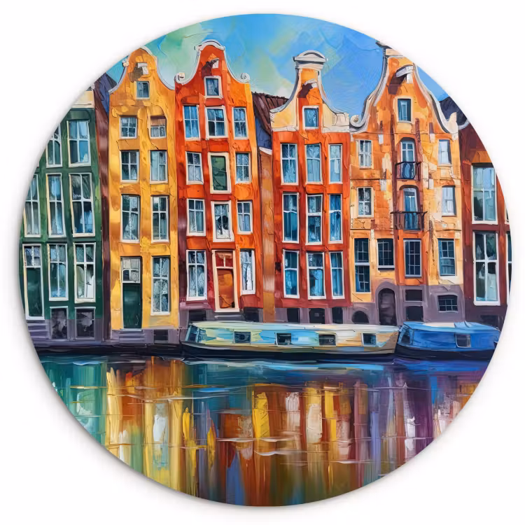 Muurcirkel - Amsterdamse Grachtenhuizen — 4