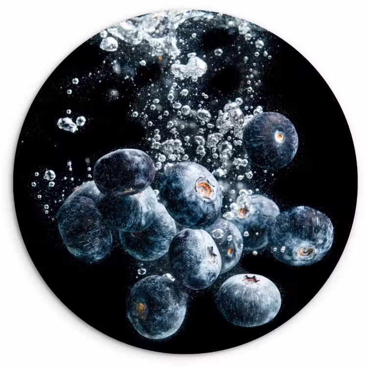 Muurcirkel - Blauwe Bessen Onderwaterballet — 1