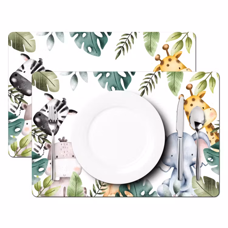 Placemat vinyl - Betoverde Dierenvrienden — 2