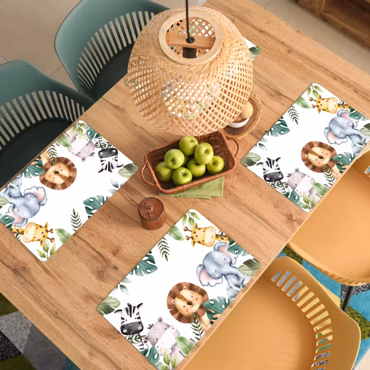 Placemat vinyl - Betoverde Dierenvrienden — 3