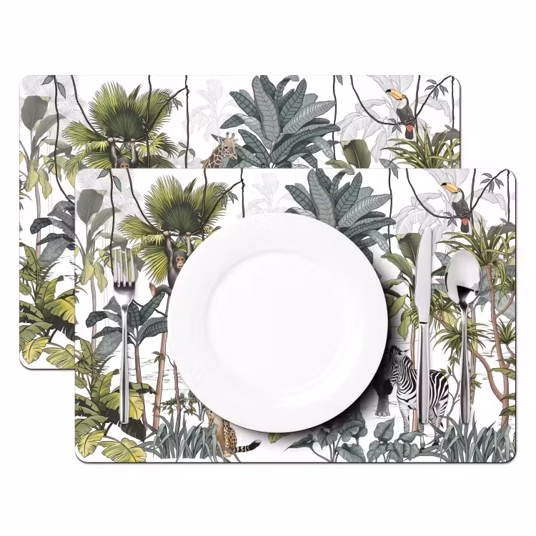 Placemat vinyl - Exotische Jungle Serenade — 2
