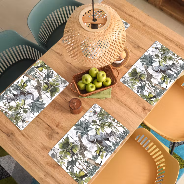 Placemat vinyl - Exotische Jungle Serenade — 3