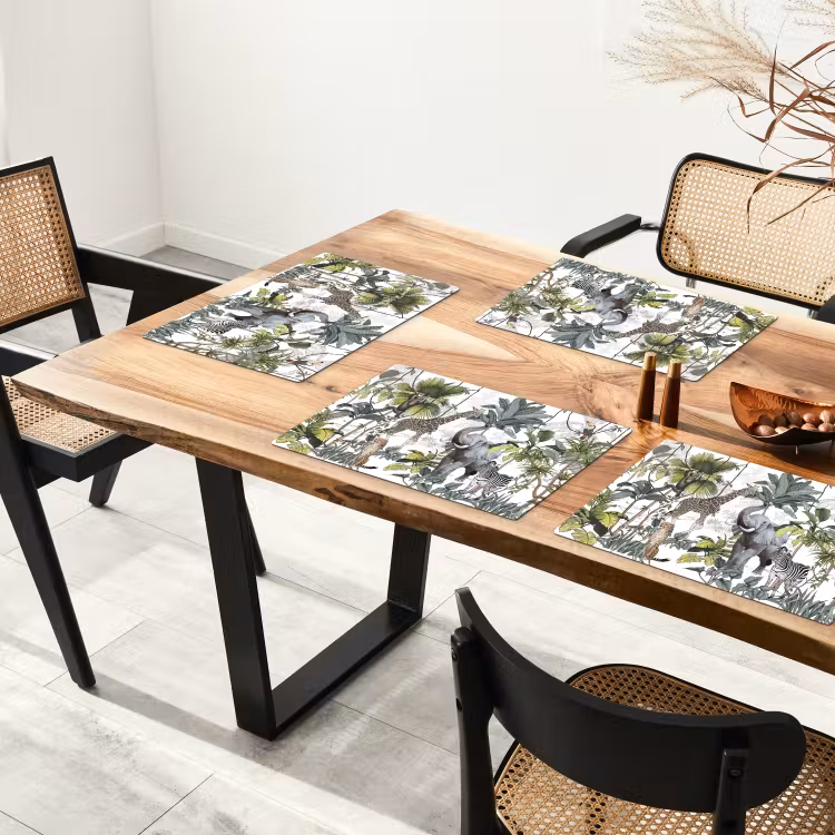 Placemat vinyl - Exotische Jungle Serenade — 4