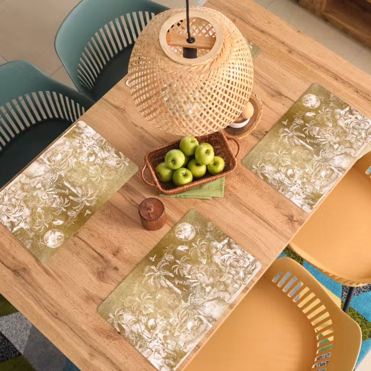 Placemat vinyl - Sepia Safari Dromen — 3