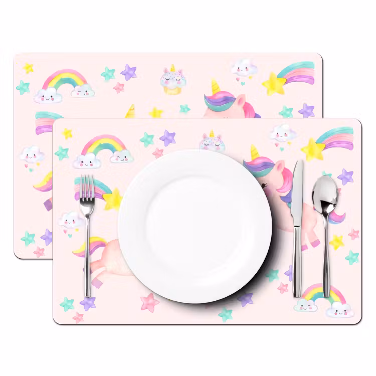 Placemat vinyl - Zwevend in Zoetheid — 2