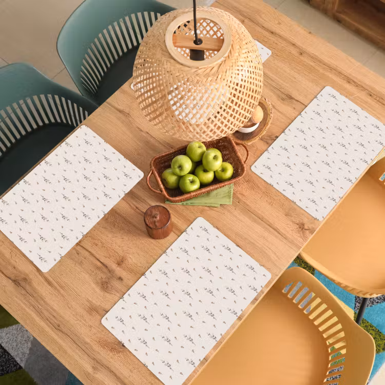 Placemat vinyl - Elegante Botanische Rijen — 3
