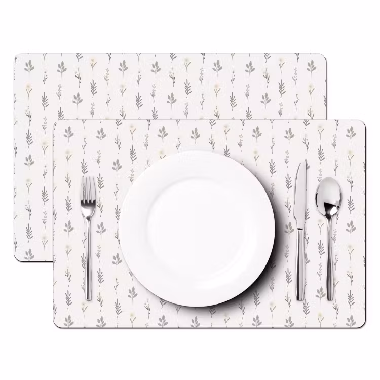 Placemat vinyl - Florale symfonie — 2