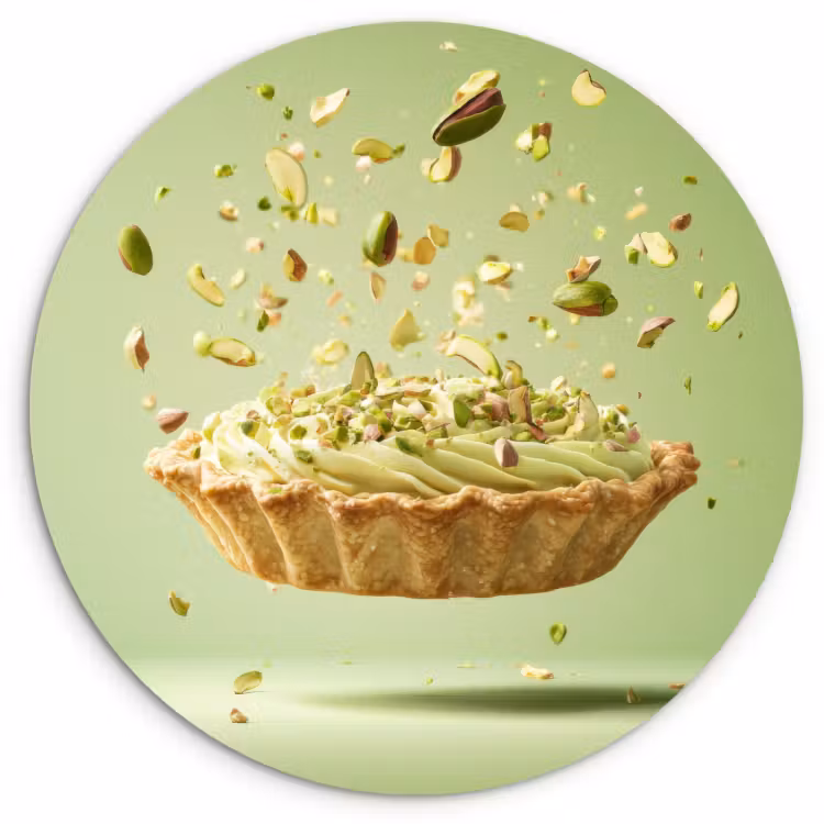 Muurcirkel - Pistache - Taart - Noten - Eten — 3