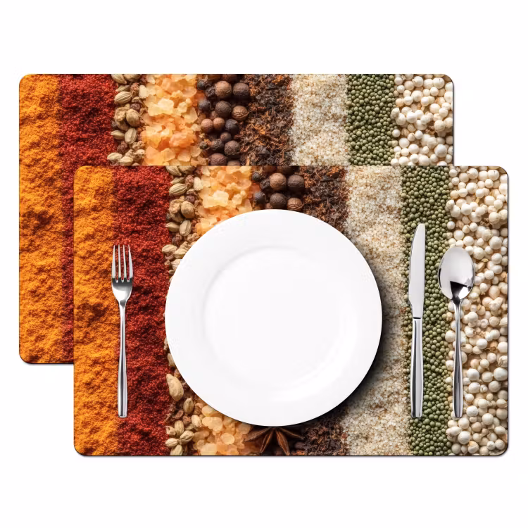 Placemat vinyl - Banen - Verticaal - Kruiden - Variatie — 2