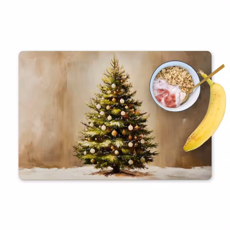 Placemat vinyl - Kerst - Sfeer - Groen — 1