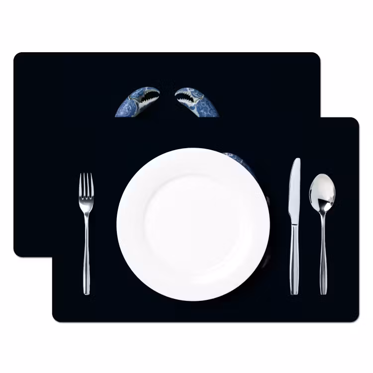 Placemat vinyl - Krab - Delfts blauw - Dieren — 2