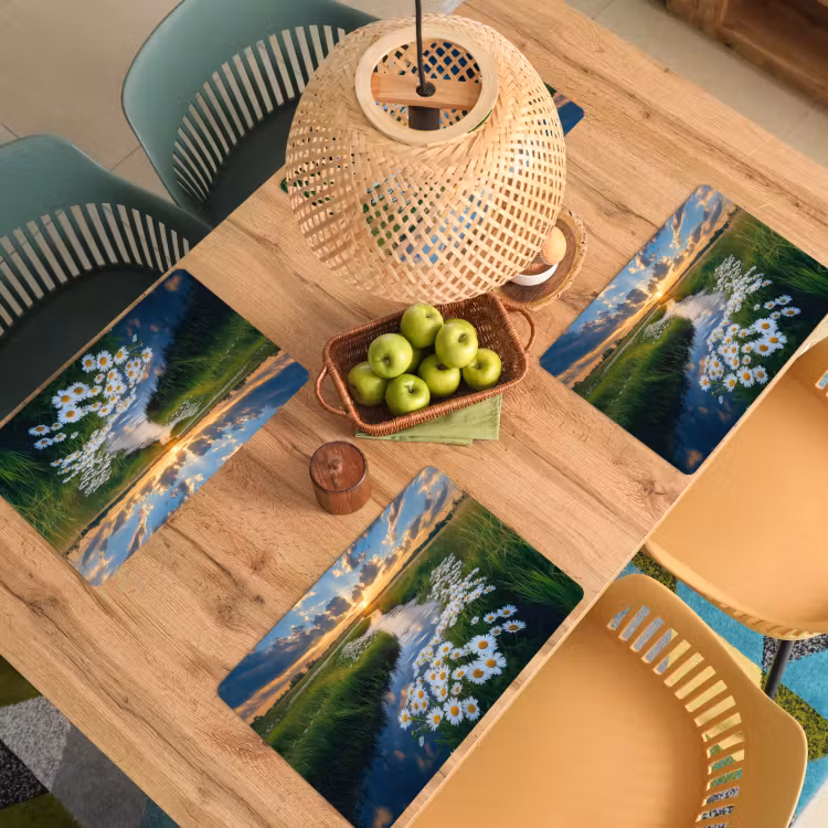 Placemat vinyl - Beekje - Landschap - Margriet — 3