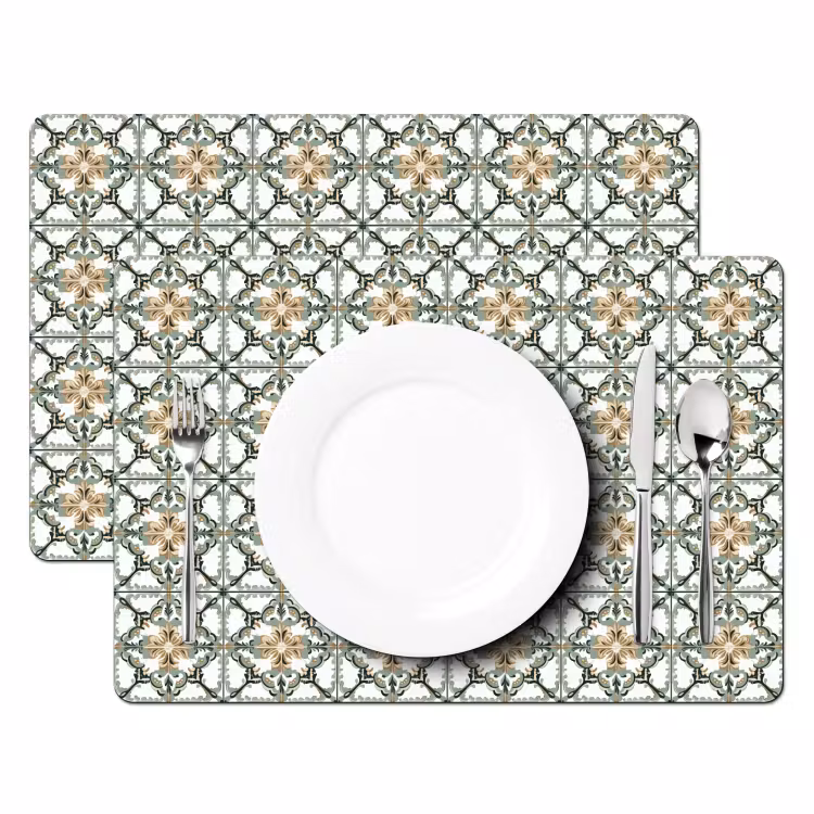 Placemat - 6 stuks - Floraal - Verweerd - Keurrijk — 2