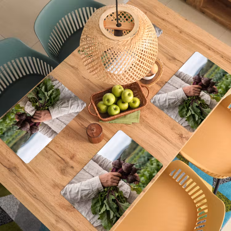 Placemat - 6 stuks - Bieten - Vers - Moestuin — 3
