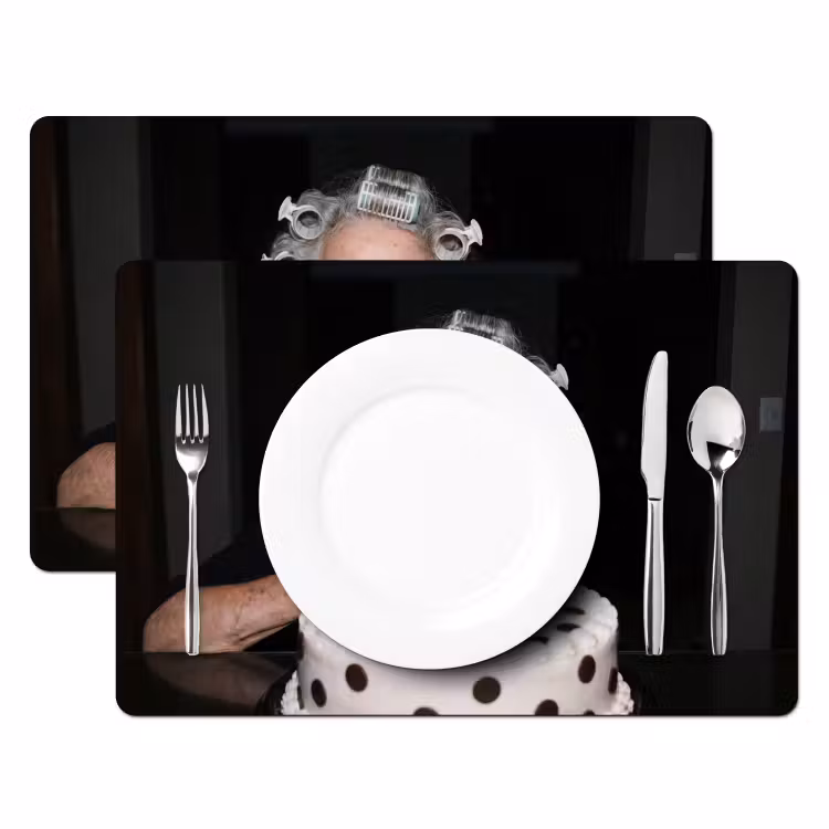 Placemat - 6 stuks - Verjaardag - Krulspeld - Oma — 2