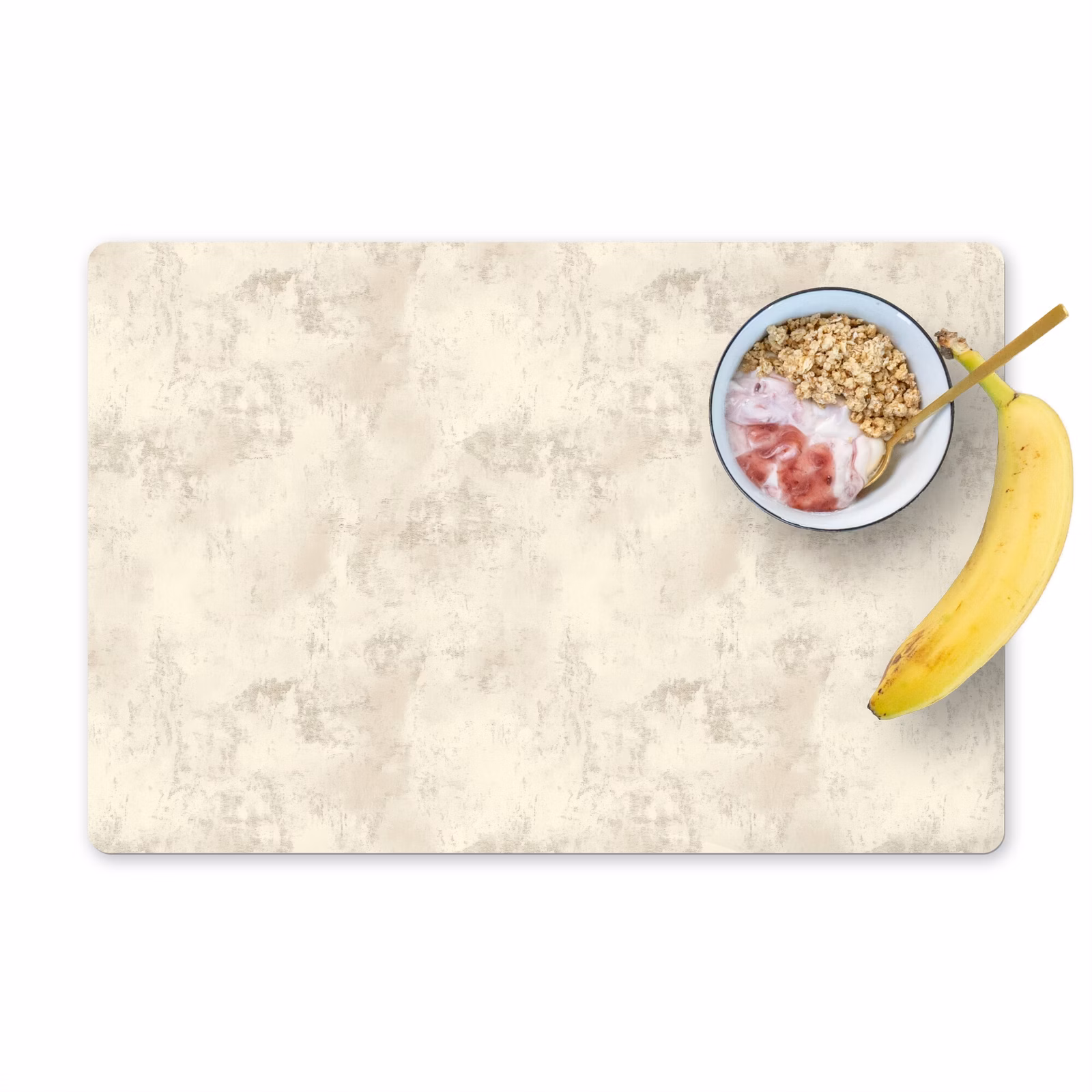 Placemat - 6 stuks - Patroon - Organisch - Beige — 1