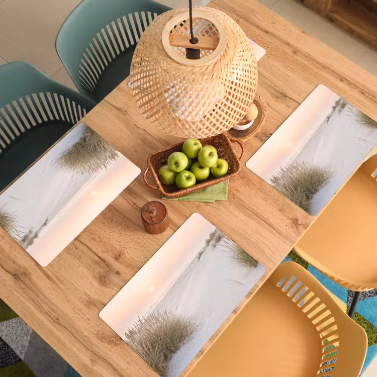 Placemat - 6 stuks - Horizon - Duinlandschap - Zand — 3