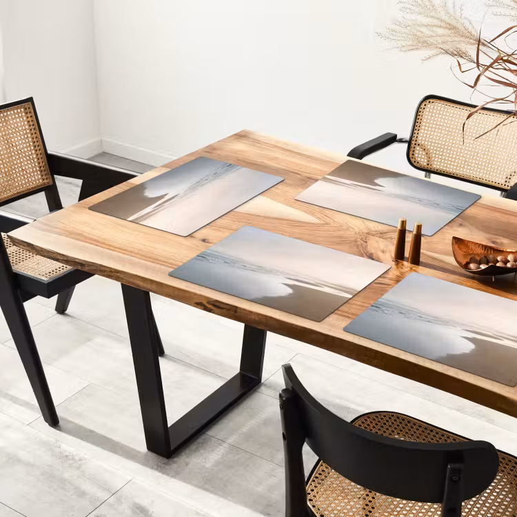 Placemat - 6 stuks - Kustlijn - Strand - Oceaan — 4