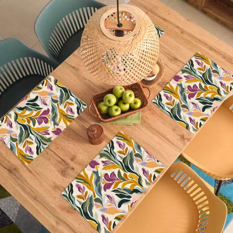 Placemat - 6 stuks - Modern - Abstract - Kleurrijk — 3