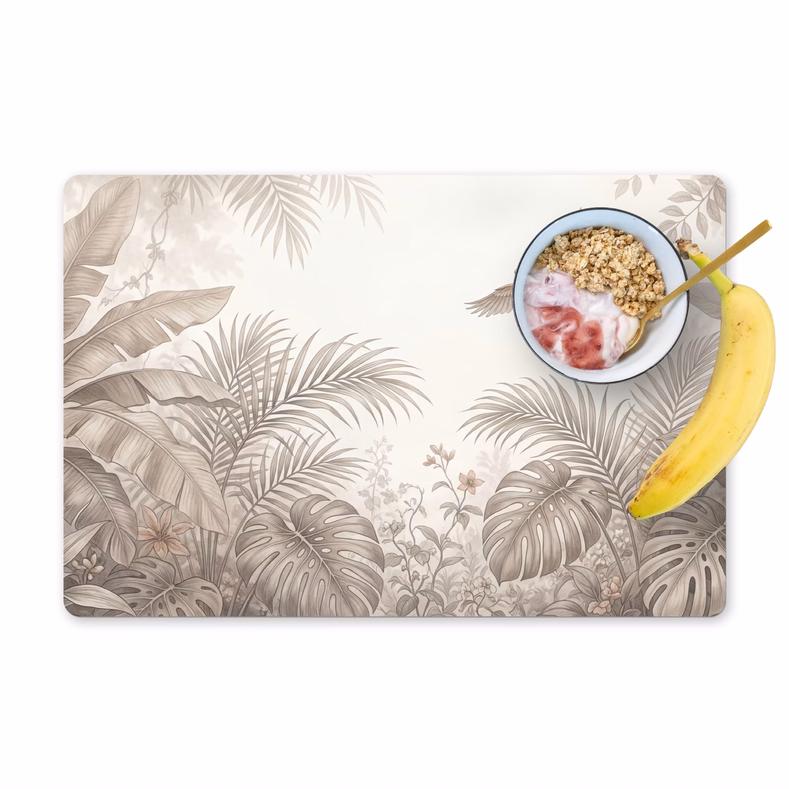 Placemat - 6 stuks - Papagaai - Jungle - Tropisch — 1