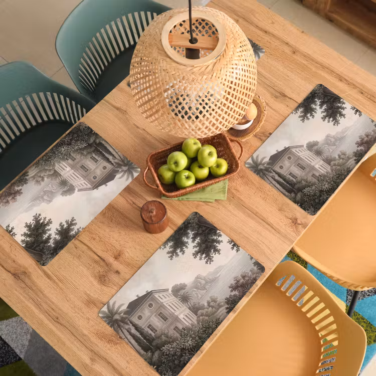 Placemat - 6 stuks - Zee - Villa - Beige — 3