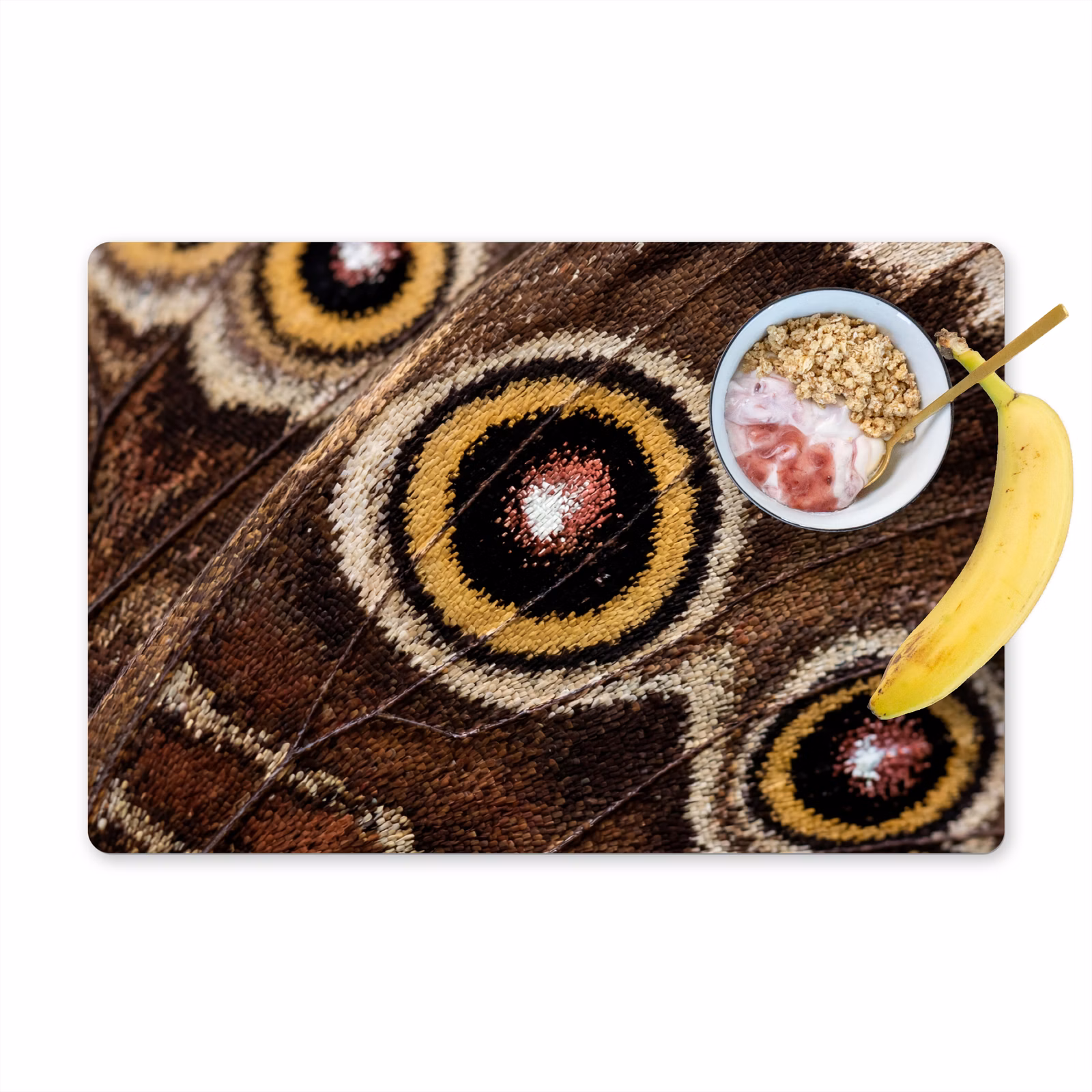Placemat - 6 stuks - Vlinder - Vleugel - Abstract — 1