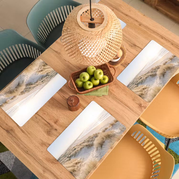 Placemat - 6 stuks - Duinen - Strand - Beige — 3