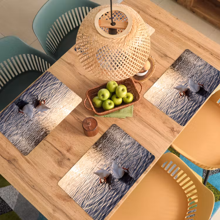 Placemat - 6 stuks - Eenden - Water - Natuur — 3