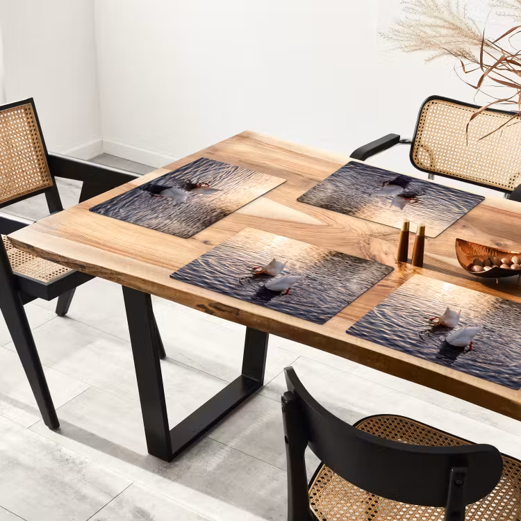 Placemat - 6 stuks - Eenden - Water - Natuur — 4
