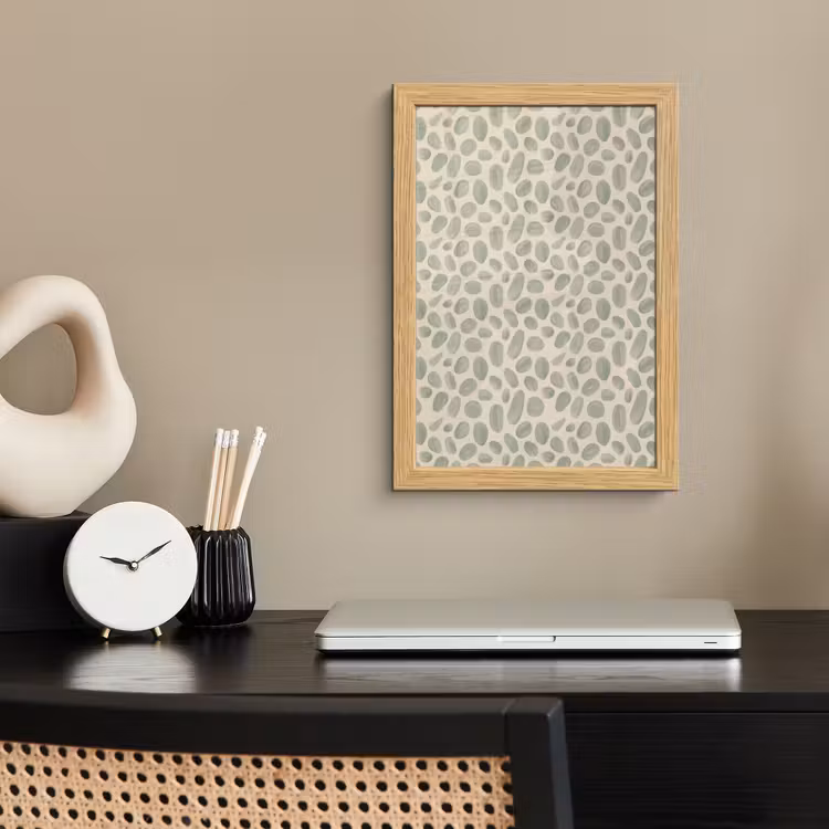 Poster met lijst - Abstract - Patroon - Organisch - Groen - Modern — 2