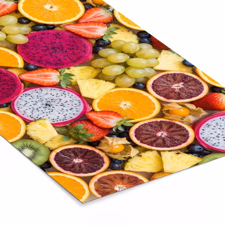 Poster met lijst - Fruit - Assortiment - Kleurrijk - Gezondheid — 7
