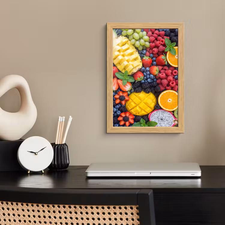 Poster met lijst - Fruit - Vers - Kleurrijk - Eten — 2