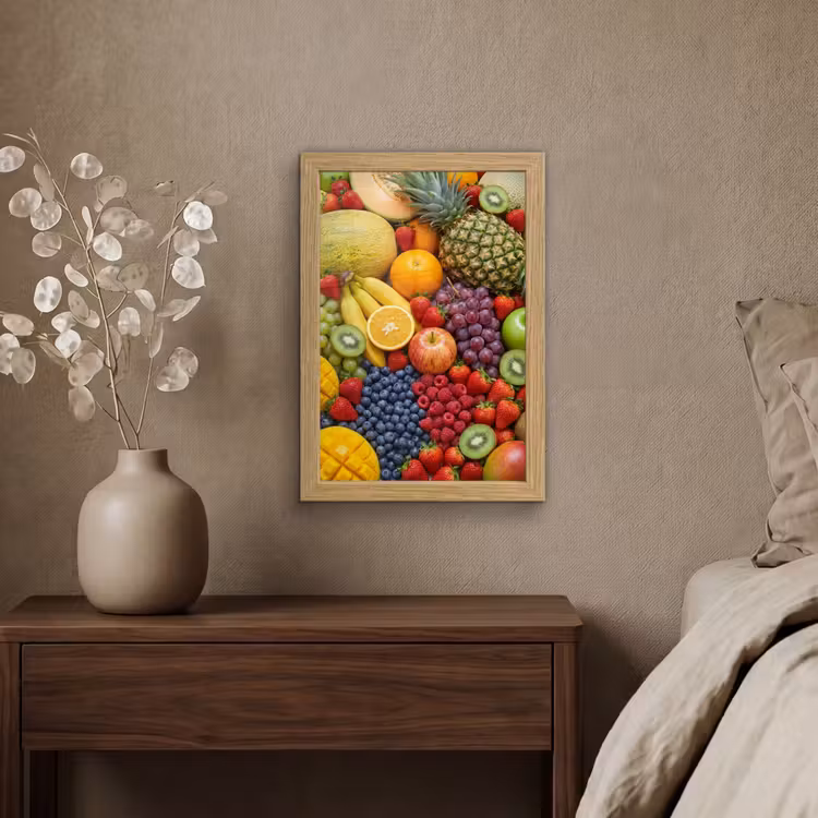 Poster met lijst - Eten - Fruit - Vers - Kleurrijk - Voeding — 4