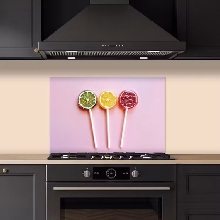 Spatscherm keuken - Lolly - Snoep - Citrus — 5