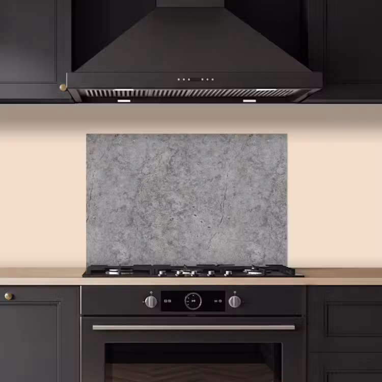 Spatscherm keuken - Beton - Antiek - Patronen — 5