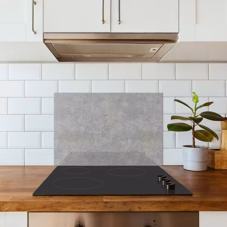 Spatscherm keuken - Beton - Patronen - Industrieel — 3
